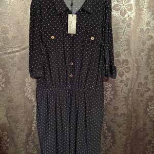 NWT Polka Dot Hilfiger Romper